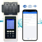 2.0 Premium Wasseranalyse-Set, 27 Parameter, WiFi + BT + App, für Pool/Spa/Whirlpool, inkl. Koffer + Wasserstandsausgleicher, Sonderedition