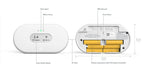 2960 View Plus - Intelligenter Radon und Luftqualität-Messgerät (Feinstaub, Radon, CO2, VOC, Luftfeuchtigkeit, Temperatur)