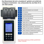 2.0 Premium Wasseranalyse-Set, 27 Parameter, WiFi + BT + App, für Pool/Spa/Whirlpool, inkl. Koffer + Wasserstandsausgleicher, Sonderedition