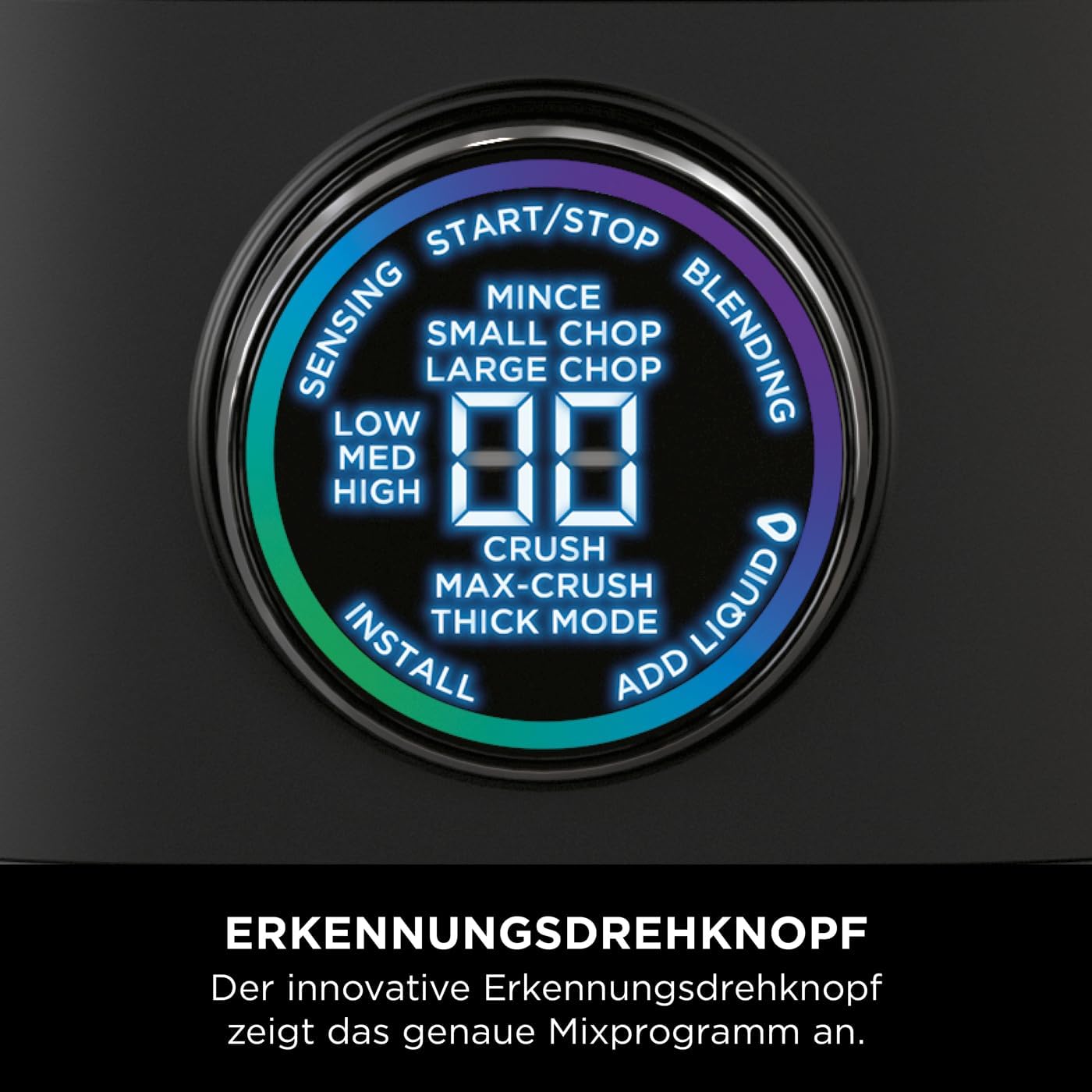 2-in-1 Detect Power Mixer Pro & Single Serve, 1200W Mixer mit Krug & 2 Single Serve Tassen, für Smoothies, Gemüse hacken, Frozen Drinks, Schwarz, TB301EU