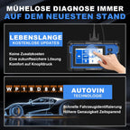 ArtiDiag600 Pro OBD2 Diagnosegerät für alle Fahrzeuge - 9 Servicefunktionen (Öl/ABS/DPF/SRS/SAS/Injektorcodierung)