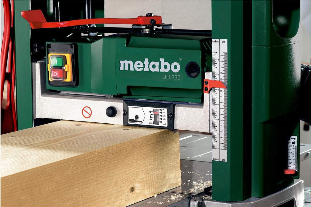 Dickenhobel DH 330 – 0200033000 – Hobelmaschine mit starkem Motor und stabilem Getriebe – Nennaufnahmeleistung: 1800 W