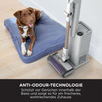 Detect Clean & Empty Akku-Staubsauger, DirtDetect, selbstleerende 2L Basis, 60 Min., Anti-Hair-Wrap, Fugendüse, weiß, IW3612EU