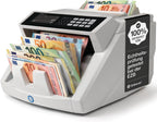 2465-S Geldzählmaschine, Wertzählung für gemischte Banknoten, 7-fache Echtheitsprüfung, zählt sortierte Banknoten aller Währungen