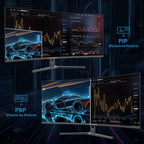 34" UWQHD Curved Monitor, 3440x1440, 165Hz, 1500R, 1ms MPRT, FreeSync, HDR, 300nits, sRGB 125%, DCI-P3 95%, VA, HDMI/DP, MFG34C5Q