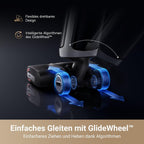 H14 Pro Nass- und Trockensauger, 180° Lie-Flat, 60°C Bürstenpflege, 5-min Trocknung, 18.000Pa Saugkraft, App-Steuerung, Doppelrotationsbürste
