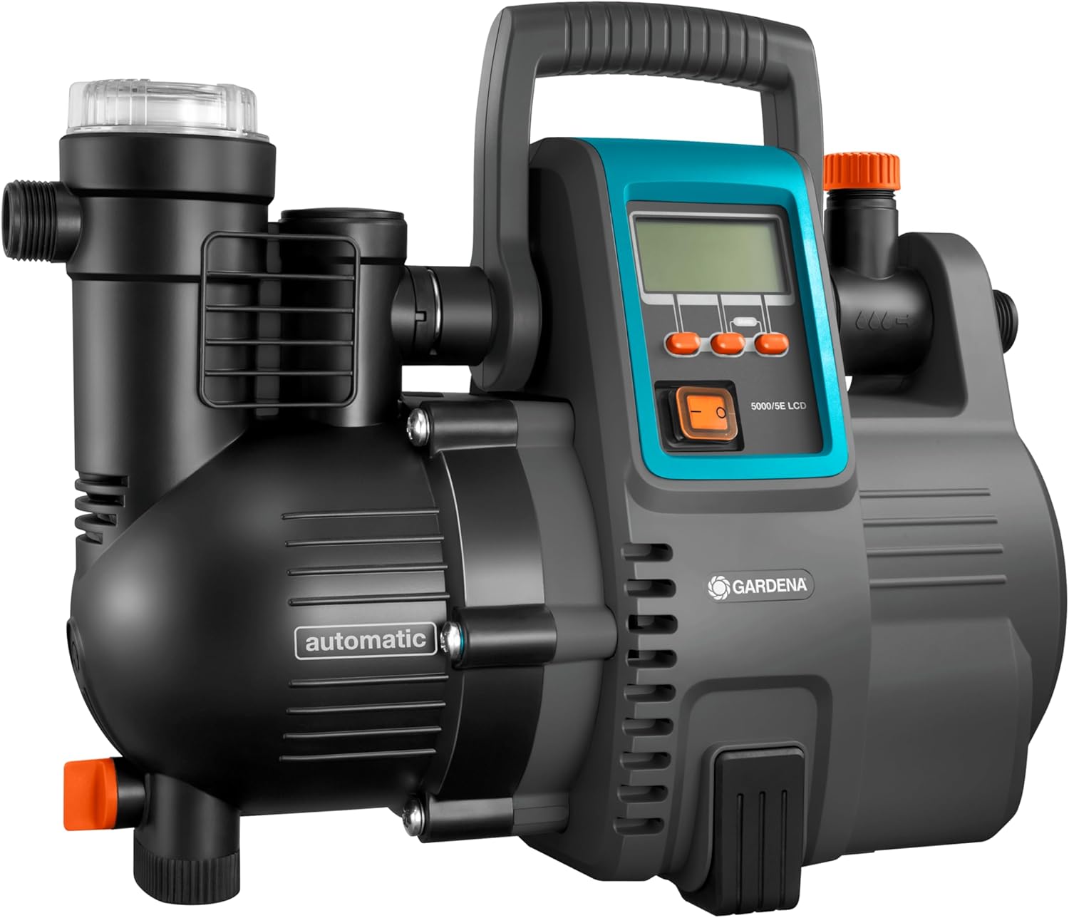 Comfort Hauswasserautomat 5000/5E, LCD, energiesparend, 5000 l/h, 1300W, Thermoschutz, Trockenlaufsicherung