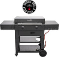 Griddle-Gasgrill Plancha Versa-Tile - 3-in-1 System: Griddle, Grill & Pizzaofen, 2-Zonen