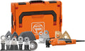 Multimaster MM 500 Plus Top EDITION – MultiTool für Ausbau/Renovierung, 62 Zubehör, Sägen/Schleifen/Schneiden/Fliesen trennen u.v.m.