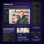 Facecam 4K 4K60 Studio-Webcam mit DSLR-Steuerung, HDR, unkomprimiertes Video, 49mm Filter, USB-C für PC & Mac