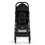 Gold Kinderwagen BEEZY mit Ergonomischer Liegeposition, Ab Geburt bis 4 Jahre (max. 22 kg), Kompakt faltbar, Einhand-Gurtsystem, Magic Black