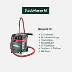 ASA 30 M PC Allessauger – 602087000 – Nass-/Trockensauger mit integrierter Filterabreinigung – 8 m Kabellänge