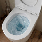 Duofix Basic Vorwandelement + Wand WC Dalia Weiß spülrandlos Tornado Spülsystem + WC-Sitz Absenkautomatik + Bedienplatte Delta 25 weiß - Komplettset