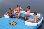 Hydro-Force 6-Personen-Badeinsel Tropical Breeze 389 x 274 cm
