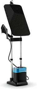 Ixeo Power All-in-One Dampfglätter, 3-Pos.Smart Board, 5.8bar, 200g/min Dampf, desinfiz., schwarz/blau, QT2022