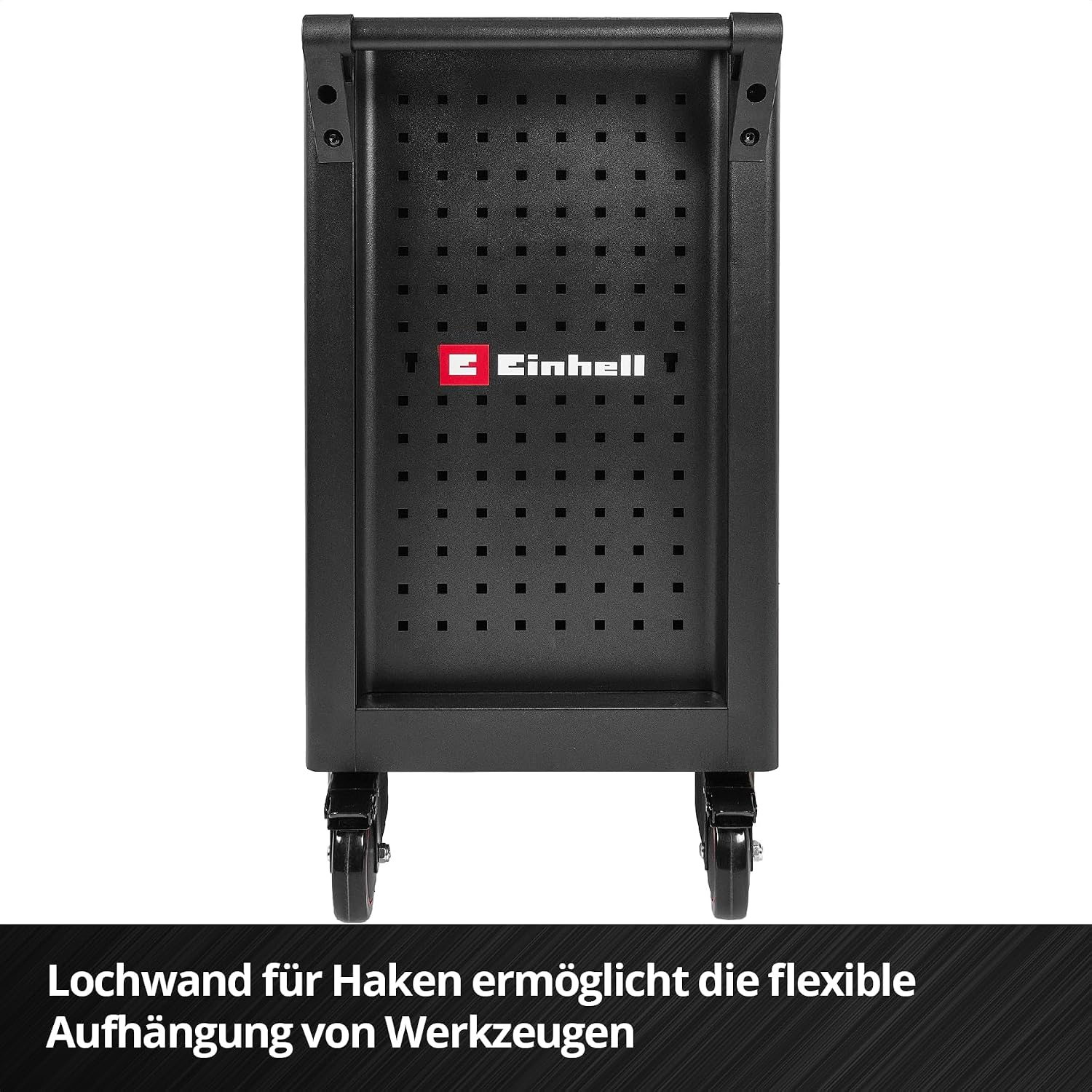 Leerer Werkstattwagen mit 6 Schubladen, Interlock-System, kugelgelagerten Führungsschienen, 135 kg Tragfähigkeit, Feststellrollen