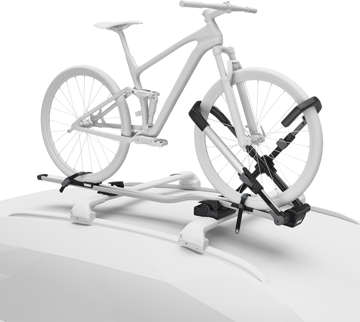 Upride Dachfahrradträger, Schwarz/Aluminium, Einheitsgröße