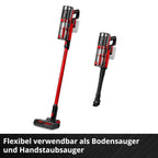 Akku-Stielstaubsauger TE-SV 18/270 Li B PXC - 18V Brushless, 270 mbar, beutellos, 3 Leistungsmodi, 3-Fach Filtersystem, inkl. Akku und Zubehör