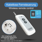 3000W/6000W Reiner Sinus Wechselrichter 12V 230V 3x EU-Steckdose 4x USB LCD-Spannungsanzeige