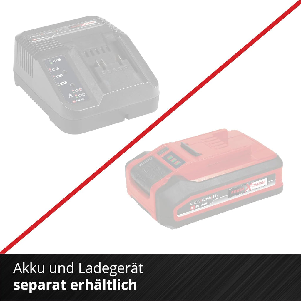 Akku-Sense GP-BC 36/430 Li BL - Solo Power X-Change (36 V, Brushless, 43 cm Schnittbreite, Doppelfaden mit Tippautomatik, 3-Zahn-Messer, ohne Akku)