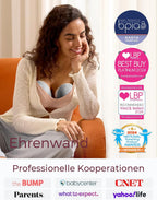 Freihändige Milchpumpe Mobile Flow M9 Upgrade | Elektrisch & App-Steuerung, Personalisierte Multi-Modi & 15 Stufen, Tragbare Pumpe, 24 mm (Rot, 2 Stück)