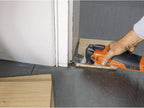 Multimaster MM 500 Plus Top EDITION – MultiTool für Ausbau/Renovierung, 62 Zubehör, Sägen/Schleifen/Schneiden/Fliesen trennen u.v.m.