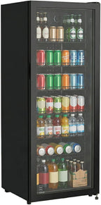 Getränkekühlschrank GSC4240B, 237 L, 110 W, 6 verstellbaren Einlegeböden, LED-Innenbeleuchtung, schwarz