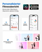 Leises Heimtrainer-Fahrrad, verstellbarer Widerstand, LED-Monitor, Tablet-Halter, Indoor-Cycling, für Cardio, eigene App, bis 136 kg