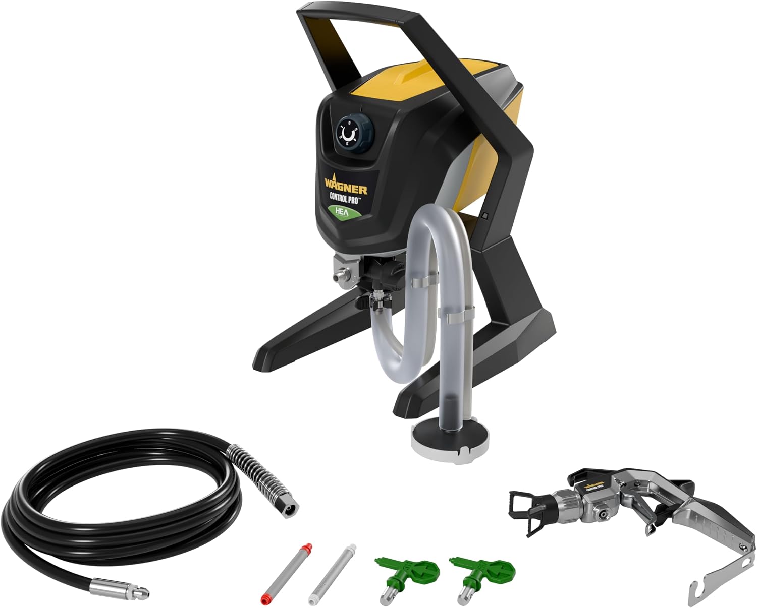 Airless Farbsprühsystem Control Pro 350 R für Wandfarben, Latexfarben, Lacke & Lasuren, 15 m²-2 min, Druckregulierung, 110 bar, Schlauch 15 m