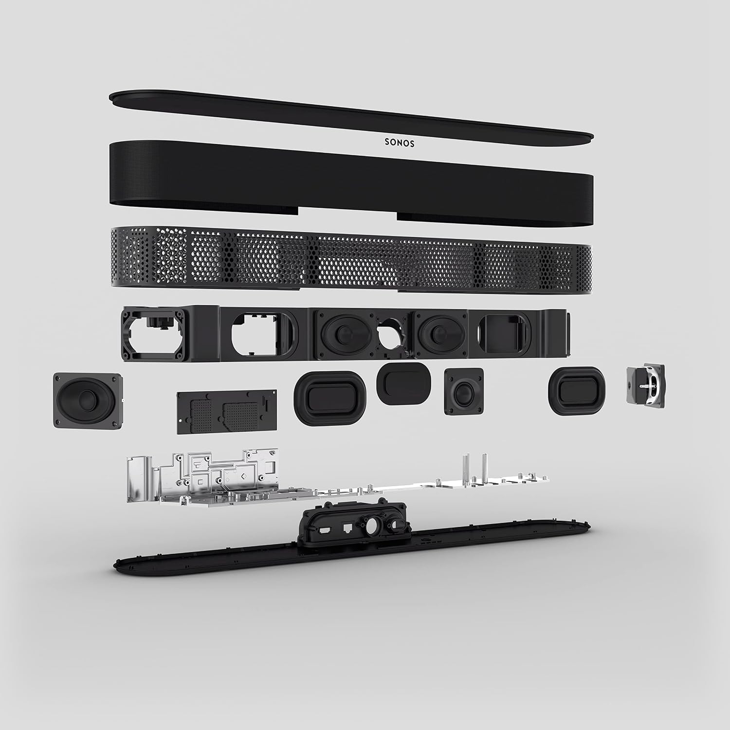 Beam (Gen 2) Soundbar - kabellos - Ethernet, Fast Ethernet, IEEE 802.11b/g/n/ac, schwarz