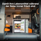 83L Kompressor Kühlbox mit APP-Steuerung, 12/24V DC, LED-Leuchten, bis -20°C – ideal für Auto, LKW, Boot, Wohnmobil, Camping und Reisen