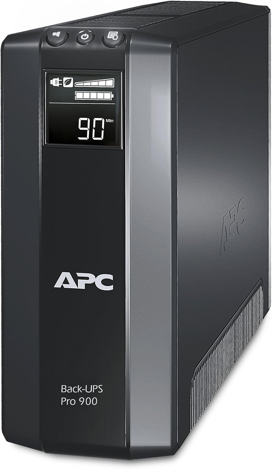Back UPS PRO USV 900VA Leistung - BR900G-GR - 5-Schuko Ausgänge, Stromsparfunktion, Multifunktionsdisplay