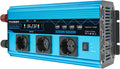 3000W/6000W Reiner Sinus Wechselrichter 12V 230V 3x EU-Steckdose 4x USB LCD-Spannungsanzeige