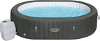 Lay-Z-Spa Mauritius XXL-Whirlpool für 7 Personen, 270x180x71 cm, 180 AirJet-Düsen, Heizung bis 40°C, App-Steuerung, Holz-Optik Basaltgrau, 1.370 L