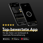 Smart Lock Pro mit Bluetooth, WLAN & Matter, mühelose Smart Home Integration, Fernsperrfunktion, einfache Nachrüstung ohne Zylindertausch
