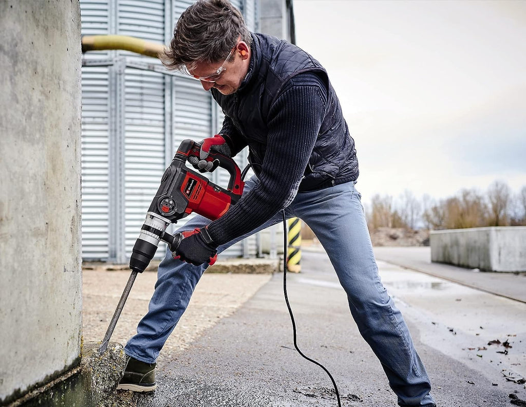 Bohrhammer TE-RH 40 3F, 1050 W, pneumatisches Schlagwerk, 10 J Schlagstärke, SDS-max-Aufnahme, inkl. Flach- und Spitzmeißel