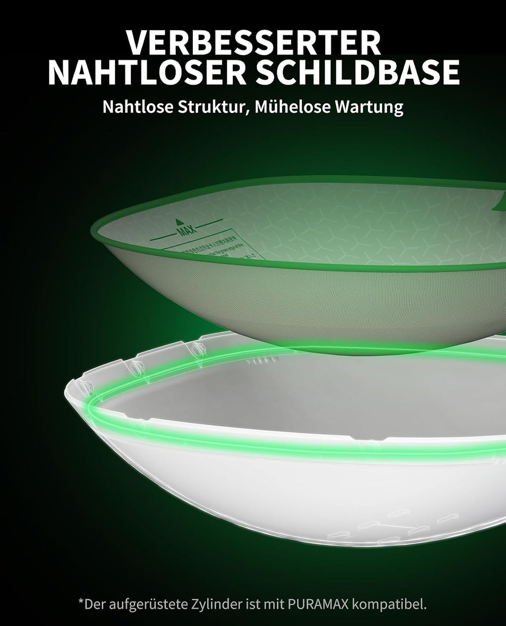 Pura Max 2 Selbstreinigende Katzentoilette, 76L, xSecure, Geruchsbeseitigung, App-Steuerung, Großes Fassungsvermögen, für mehrere Katzen