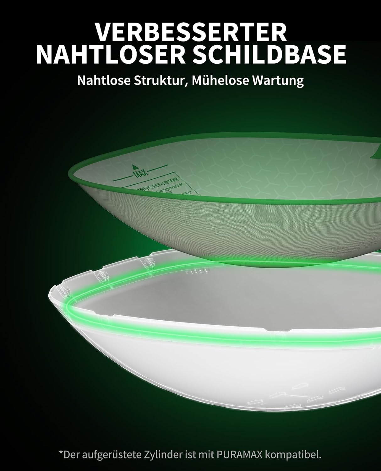 Pura Max 2 Selbstreinigende Katzentoilette, 76L, xSecure, Geruchsbeseitigung, App-Steuerung, Großes Fassungsvermögen, für mehrere Katzen