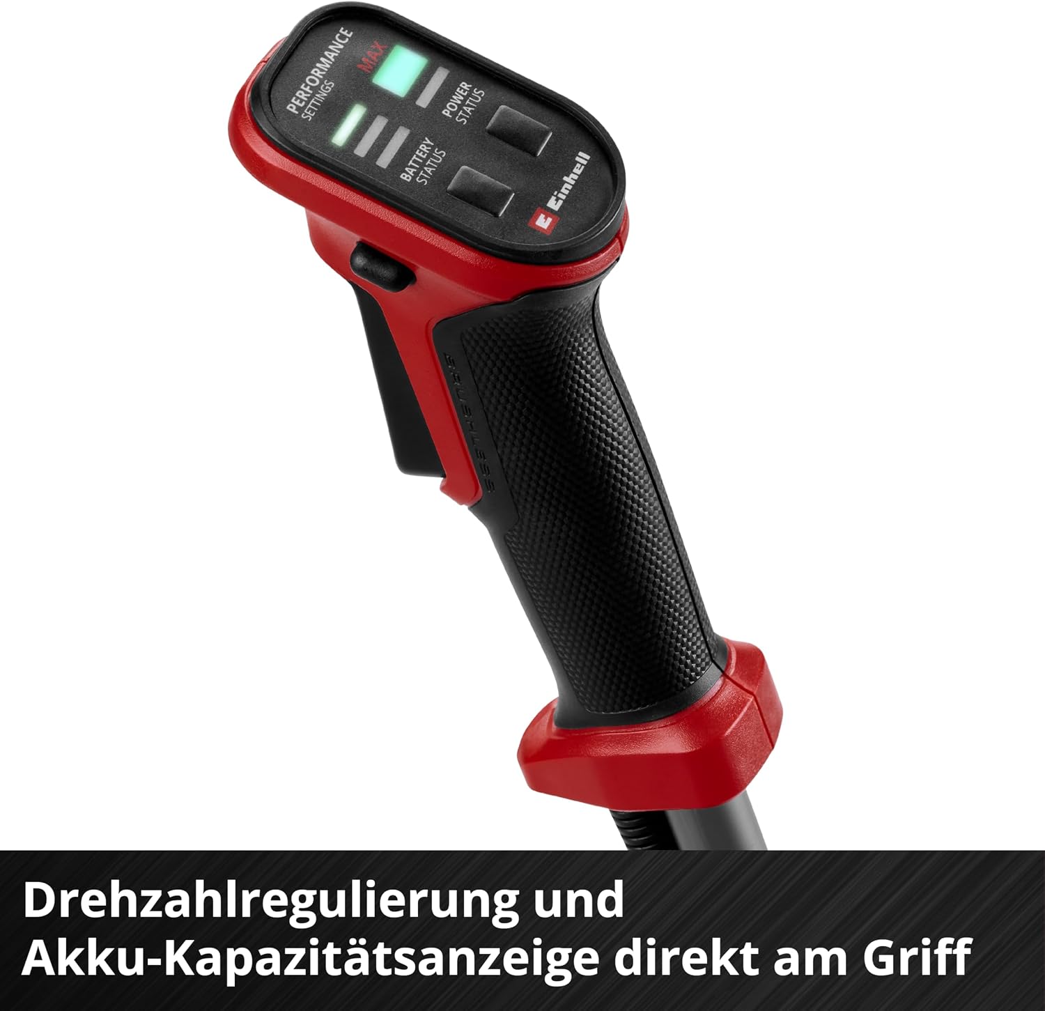 Akku-Sense GP-BC 36/430 Li BL - Solo Power X-Change (36 V, Brushless, 43 cm Schnittbreite, Doppelfaden mit Tippautomatik, 3-Zahn-Messer, ohne Akku)