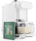 Pflanzenmilchbereiter Mila 1L, 6 Programme, Auto-Reinigung, LED-Touch-Display mit Timer, für Nussmilch/Sojamilch/Haferdrinks, inkl. Sieb & Rezeptbuch