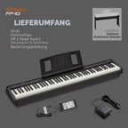 FP-10 - Kompaktes 88-Tasten Digital Piano, SuperNATURAL Sounds, authentische Tastatur, Bluetooth + MIDI, für Einsteiger + Profis