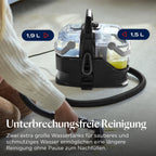 SpotClean HydroSteam Polster- und Teppichreiniger mit HydroSteam Dampf- & Nasssauger, 1000W Motor, für Teppiche, Polster, Auto, Modell 3689N