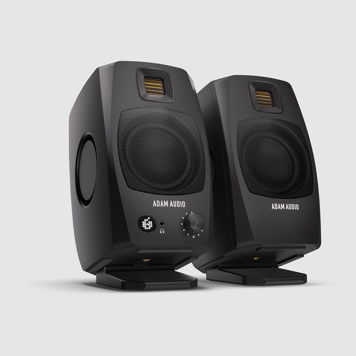 D3V: Aktives Desktop-Monitorsystem mit USB-C-Anschluss (Paar, schwarz)