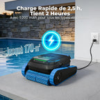PC20 Poolroboter für Boden/Wand, Wasserlinie, intelligente Navi, 18927 LPH, App-Steuerung, für Pools bis 170m²