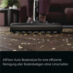 Staubsauger m. Beutel, 69 dB, HEPA, 5 L Beutel, Turbo-Düse für Tierhaare, 12 m, alle Böden, Zusatzdüsen, grau, VX9-5-EBR