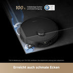 Saugroboter L40s Pro Ultra, selbstreinig. Wischmopps, 19.000 Pa, 100% Detangling DuoBrush, ausfahrb. Wischmopps, Hindernisvermeidung