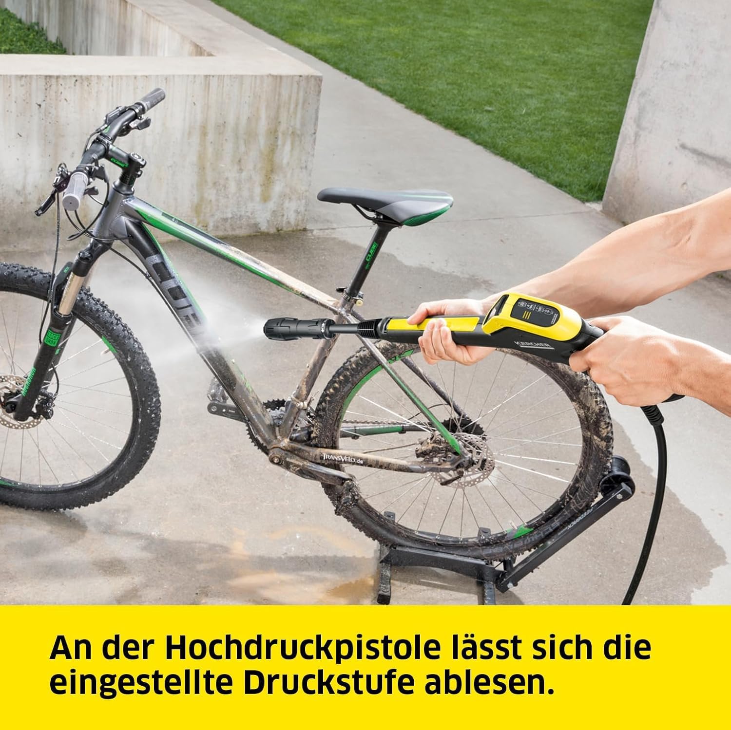 Hochdruckreiniger K 4 Power Control: Clevere App-Unterstützung - die passende Lösung für stärkere Verschmutzungen