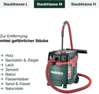 ASA 30 M PC Allessauger – 602087000 – Nass-/Trockensauger mit integrierter Filterabreinigung – 8 m Kabellänge