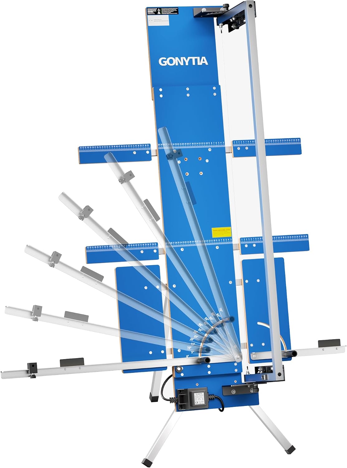 Hochpräziser Styroporschneider 260W, geschweißt-einteilig, freistehend 1.300mm, Komplettset mit 10 Schneidedrähten