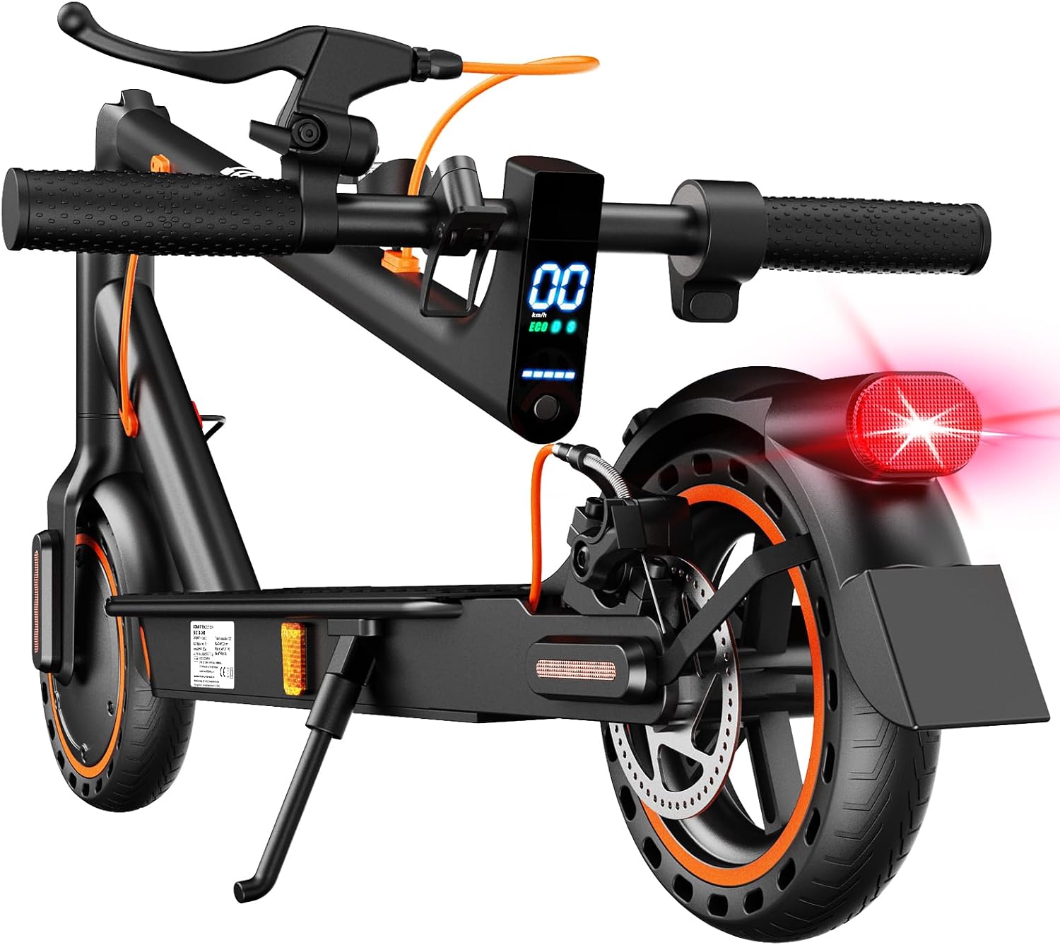 E-Scooter mit Straßenzulassung T-Serie, APP-Steuerung, 30-35km Reichweite, 350W Motor, 8,5 Zoll Wabenreifen, Duales Bremssystem – für Erwachsene